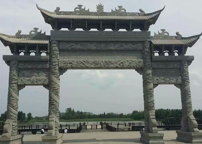 村头立石牌楼有什么考究